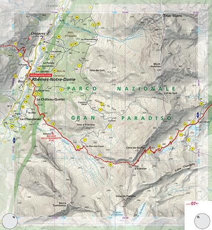 Alta Via 2 of the Aosta Valley (map #11) Preview 1