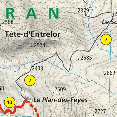 Alta Via 2 of the Aosta Valley (map #11) Preview 3