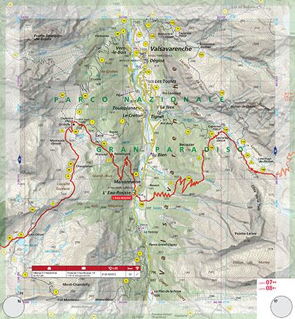 Alta Via 2 of the Aosta Valley (map #12) Preview 1