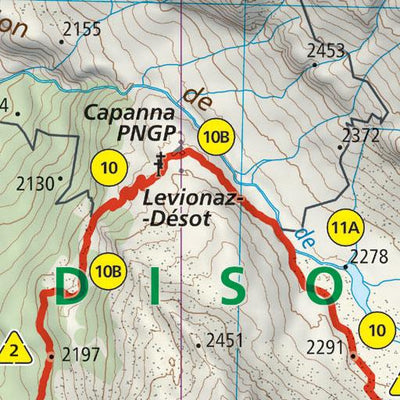 Alta Via 2 of the Aosta Valley (map #12) Preview 3
