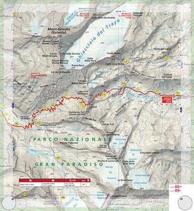 Alta Via 2 of the Aosta Valley (map #13) Preview 1