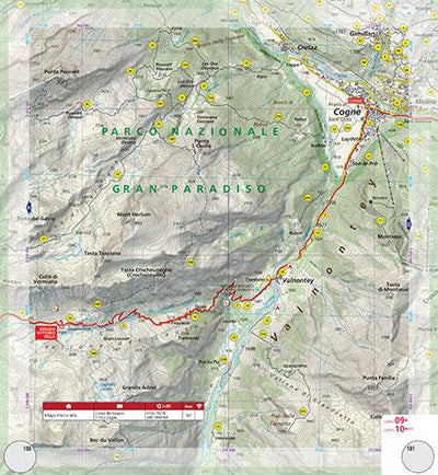 Alta Via 2 of the Aosta Valley (map #14) Preview 1