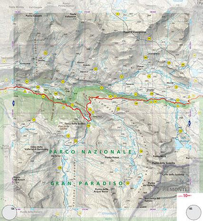 Alta Via 2 of the Aosta Valley (map #16) Preview 1