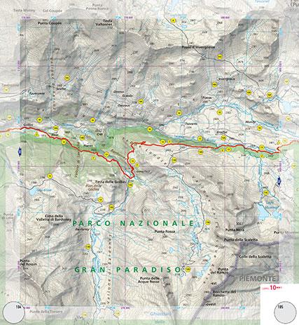 Alta Via 2 of the Aosta Valley (map #16) Preview 1