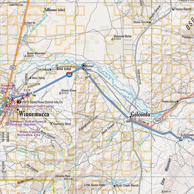 Nevada Atlas & Gazetteer Preview 1