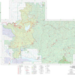 Mount St. Helens NVM and Ranger District Map Bundle Preview 2