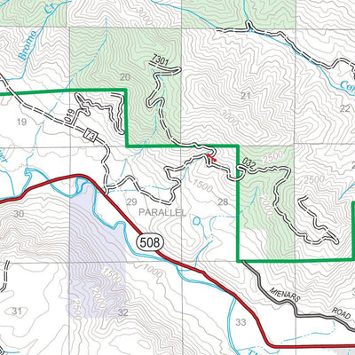Cowlitz Valley Ranger District Map Bundle Preview 3
