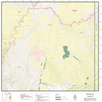 2025 Utah Hunt Map - Book Cliffs Unit Map Bundle Preview 1