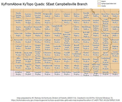 South-East Campbellsville - Forest Fire Deployment Tiles Preview 1
