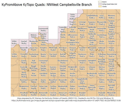 North-NorthWest Campbellsville - Forest Fire Deployment Tiles Preview 1