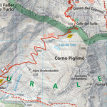 104 Valsesia North West hiking map 1:25000 Preview 2