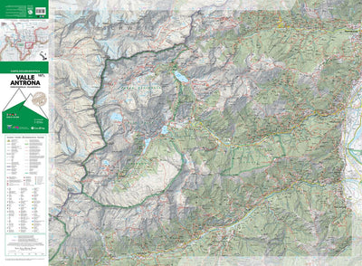 107 Valle Antrona hiking map 1:25000 Preview 1