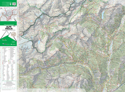 109 Alpe Veglia hiking map 1:25000 Preview 1