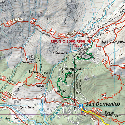 109 Alpe Veglia hiking map 1:25000 Preview 2