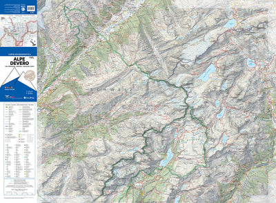 110 Alpe Devero hiking map 1:25000 Preview 1