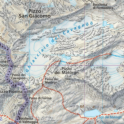 111 Val Formazza hiking map 1:25000 Preview 3