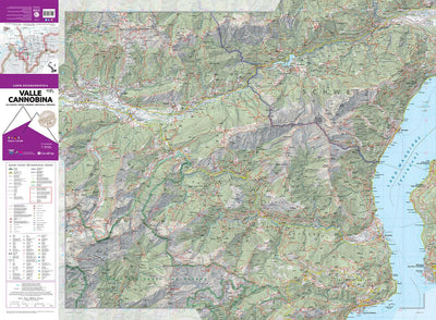 113 Valle Cannobina hiking map 1:25000 Preview 1