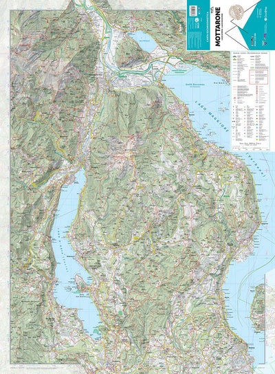 117 Mottarone hiking map 1:25000 Preview 1