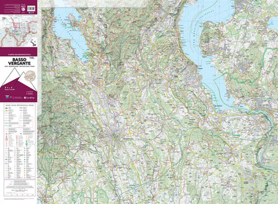 118 Basso Vergante hiking map 1:25000 Preview 1
