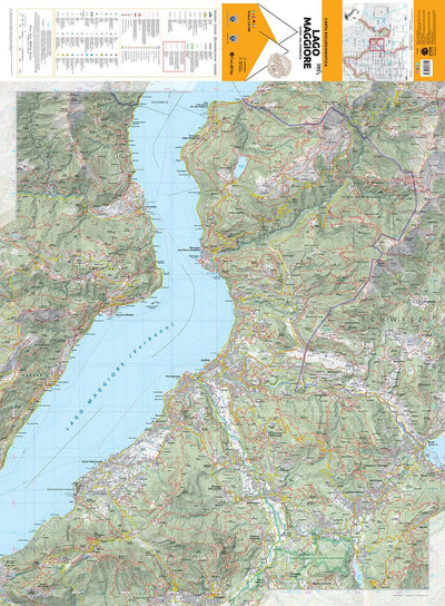 305 Lago Maggiore hiking map 1:25000 Preview 1