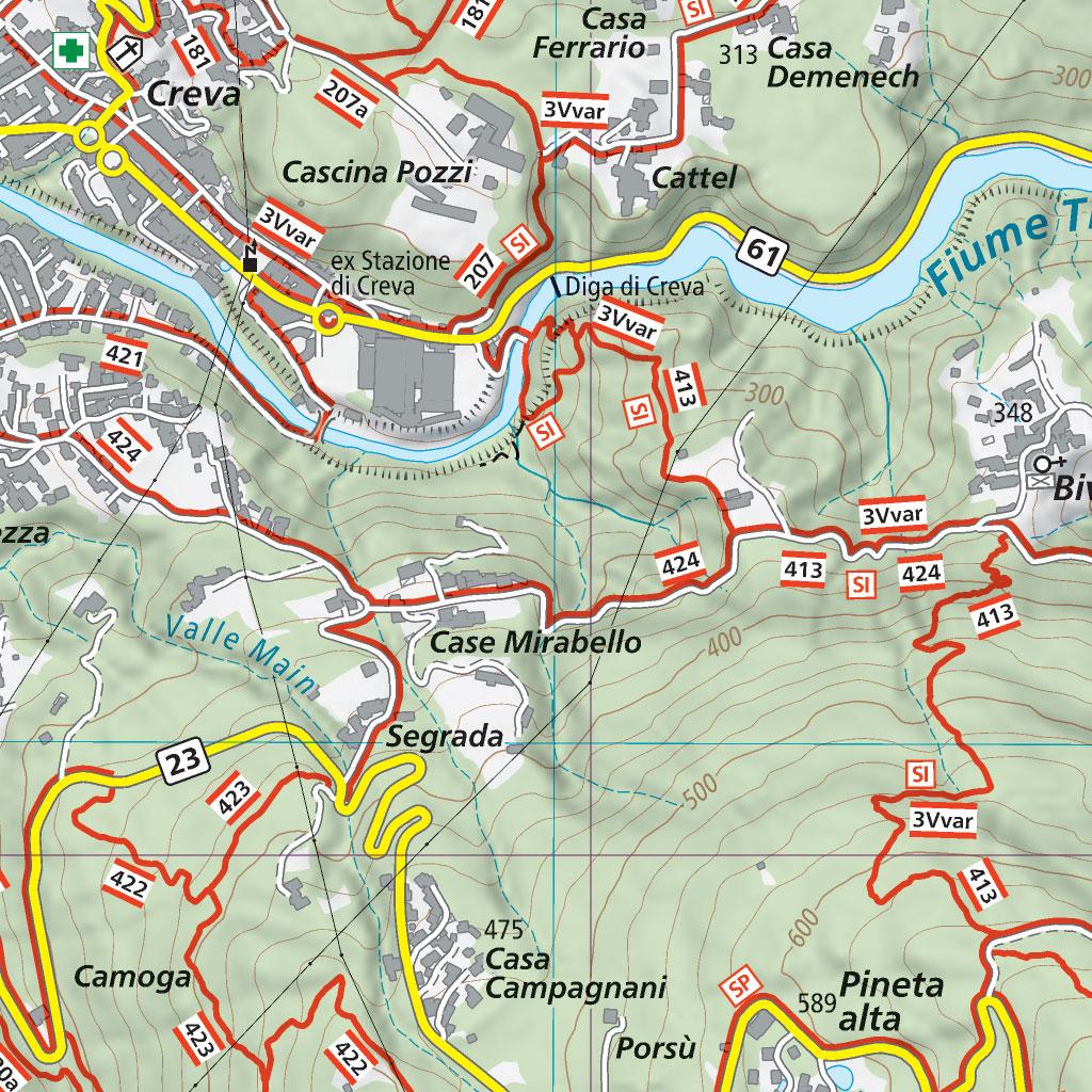 305 Lago Maggiore hiking Map 1:25000 by Geo4map | Avenza Maps