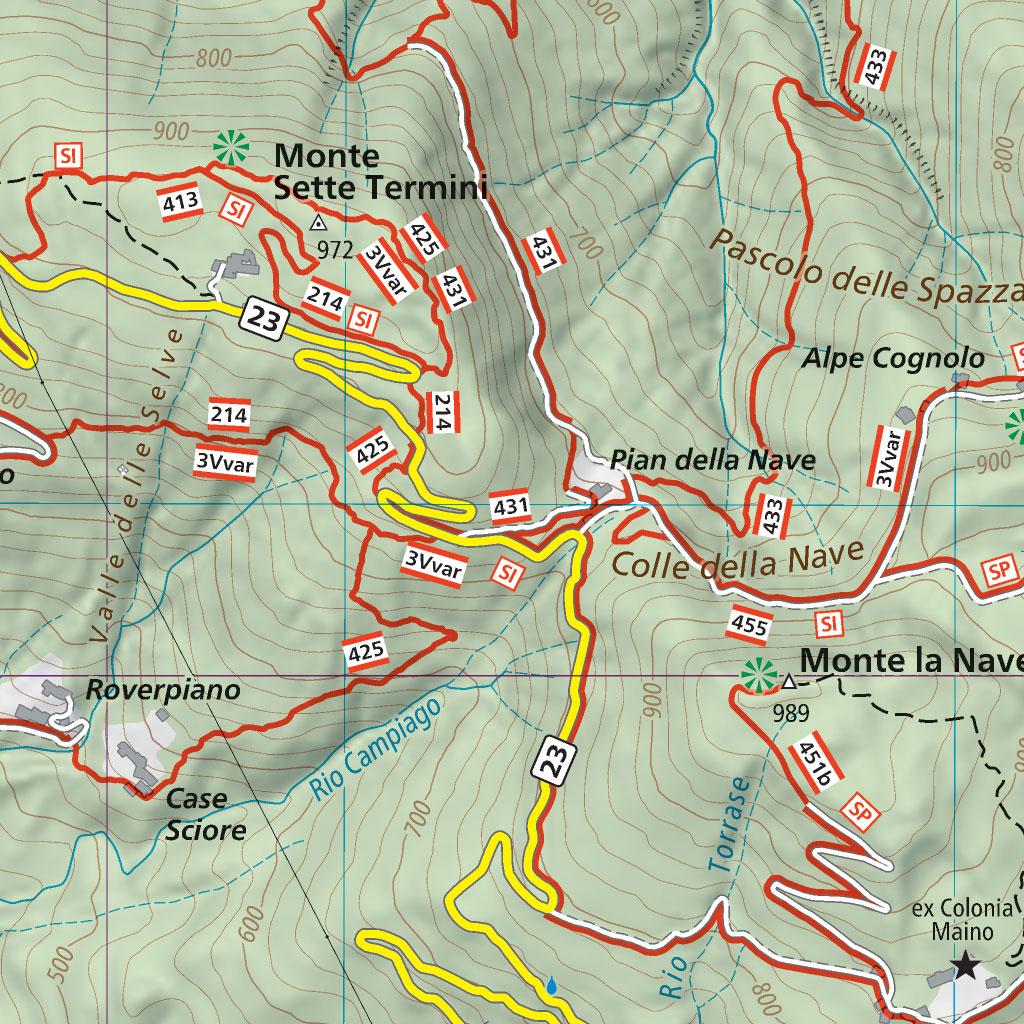 305 Lago Maggiore hiking Map 1:25000 by Geo4map | Avenza Maps
