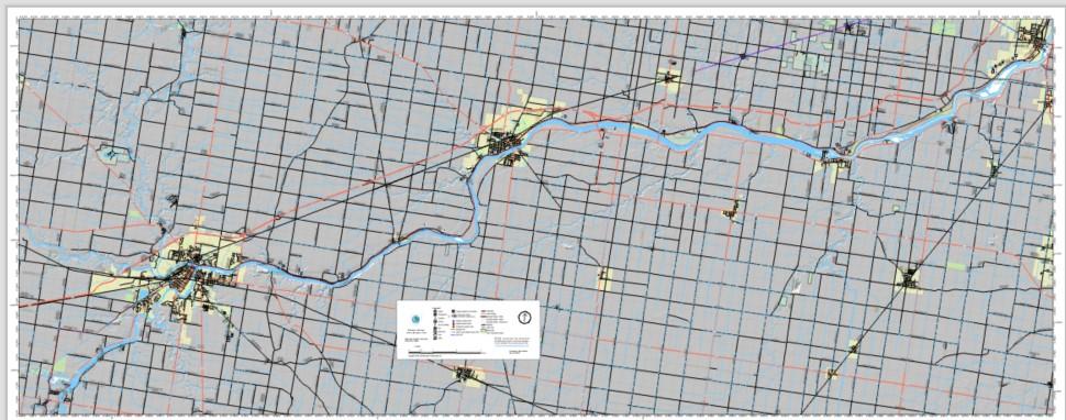 Defiance Section Map by Buckeye Trail Association | Avenza Maps