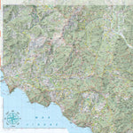 716 Passo del Bracco hiking map 1:25000 Preview 1