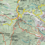 716 Passo del Bracco hiking map 1:25000 Preview 3