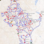 Central Oregon SxS Where to Ride Crescent to Oakridge Map #1 Preview 1