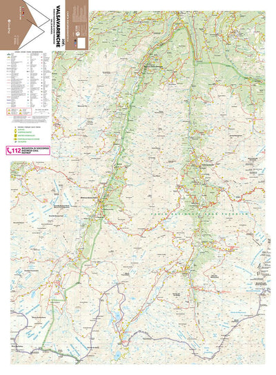 208 Valsavarenche hiking map 1:25000 Preview 1