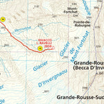 208 Valsavarenche hiking map 1:25000 Preview 2