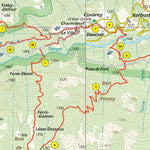 210 Valle di Champorcher hiking map 1:25000 Preview 2