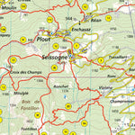 213 Valle Centrale hiking map 1:25000 Preview 2