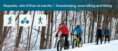 Parc de la Gatineau Hiver - Raquette, vélo, marche / Gatineau Park Winter - Snowshoe, bike, hiking Preview 2