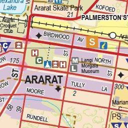 Spatial Vision's VicMap Book (South West Edition 8, 2025 Update) TOWN MAPS A-K BUNDLE Preview 2