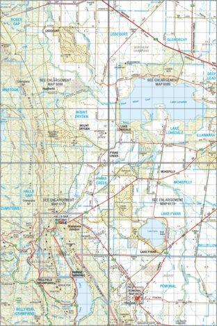 Spatial Vision's VicMap Book (South West Edition 8, 2025 Update) 100K SERIES BUNDLE Preview 1