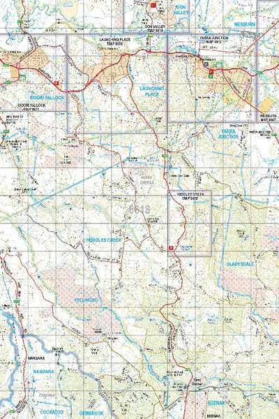 Spatial Vision's VicMap Book (South East Edition 8, 2025) 50K SERIES BUNDLE Preview 1