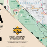 Official Nevada Highway Map 2025-2026 Preview 2