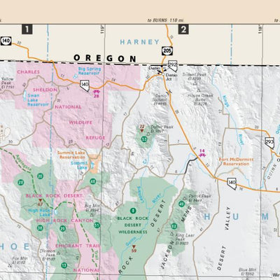 Official Nevada Highway Map 2025-2026 Preview 3