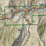 The Enchantments and Stuart Range with Icicle Canyon Adventure Map Preview 3