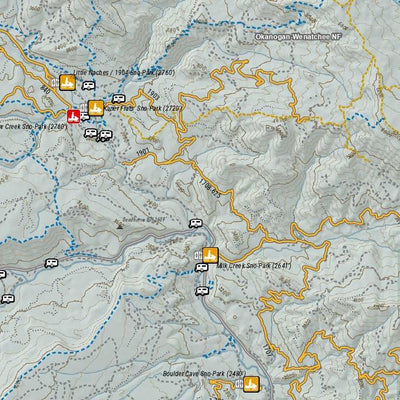 Snowmobile Trails: Central Washington, Crystal Springs to Greenwater, Kachess and Salmon La Sac Preview 3