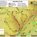 F.A.S.T. Hood Mesa Trail Map Preview 1