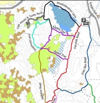Fairchild Wildflower Sanctuary Trail Map Preview 1
