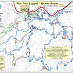 30K Troll Loppet Route - Castlegar Nordic Ski Club Preview 1