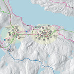 Carte de camping d'hiver du parc de la Gatineau / Gatineau Park Winter camping map Preview 3