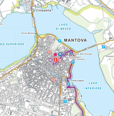 Via Matildica del Volto Santo - Foglio Nord da Mantova a Reggio Emilia - fronte Preview 2