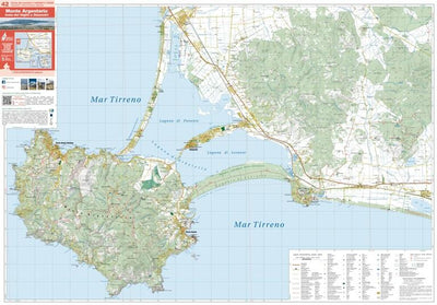 Monte Argentario, Isola del Giglio, Isola di Giannutri 1:25.000/1:15.000 Preview 1