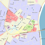 Novi Sad (Serbia) Street Map Preview 1