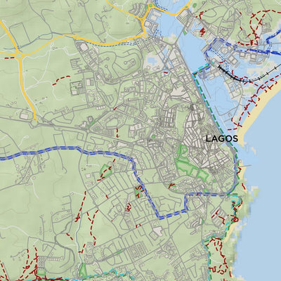 Southwest Portugal Bike & Hike Map Bundle Preview 3